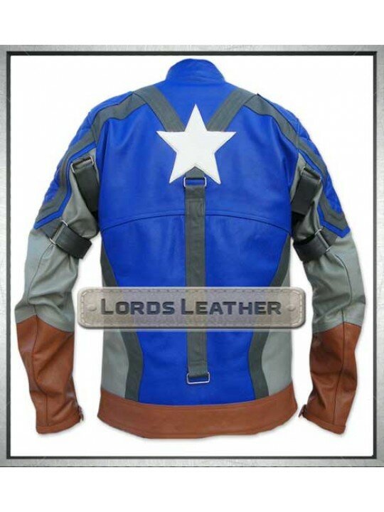  Captain America The first Avenger Movies Leather Jacket